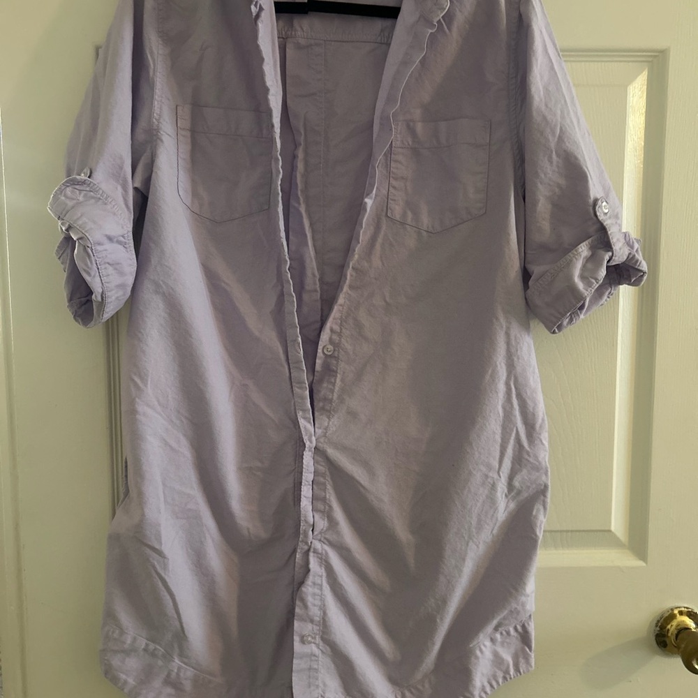Fresh Produce Lavender Shirt dress